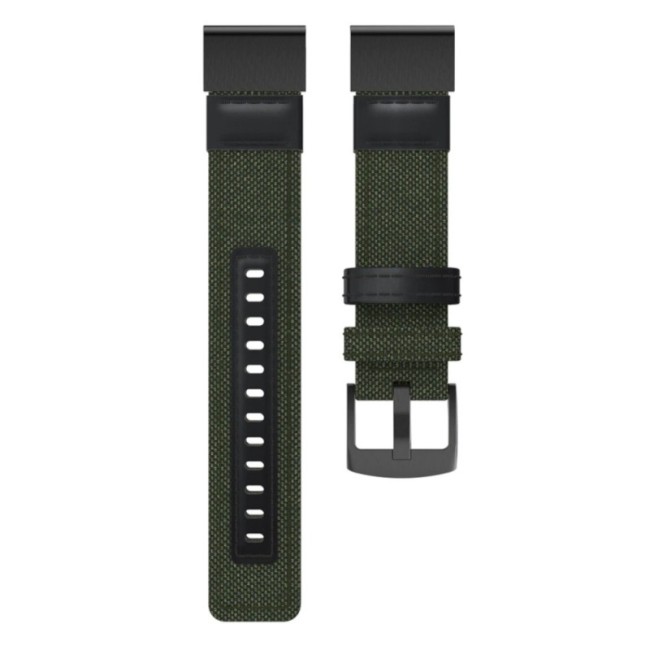 Estuyoya Correa nylon balistico Garmin Fenix 8 - 47mm verde