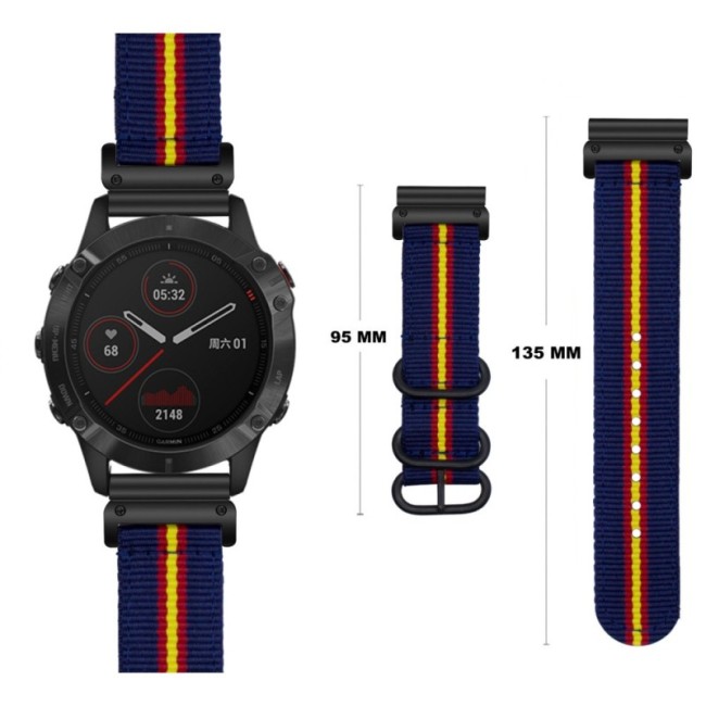 Estuyoya Correa nylon Garmin Fenix 8 - 47mm España otan