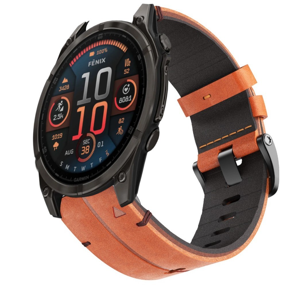 Estuyoya Correa cuero Garmin Fenix 8 - 47mm alta calidad