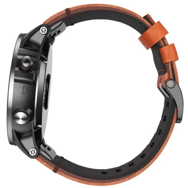 Estuyoya Correa cuero Garmin Fenix 8 - 47mm alta calidad