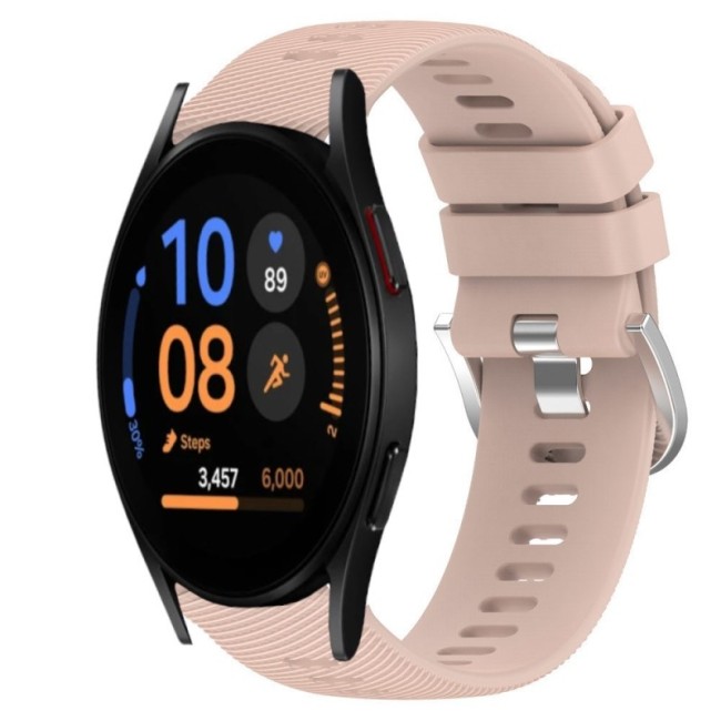 Estuyoya Correa silicona Hebilla Deportiva Samsung Galaxy Watch FE Rosa