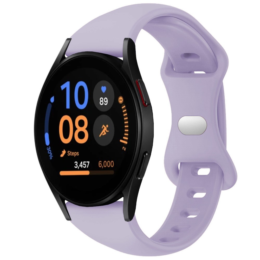 Estuyoya Correa silicona Fina Samsung Galaxy Watch FE Lila