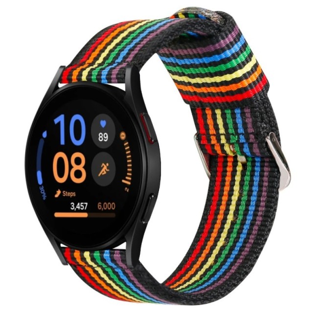 Estuyoya Correa nylon Samsung Galaxy Watch FE lgtbi black