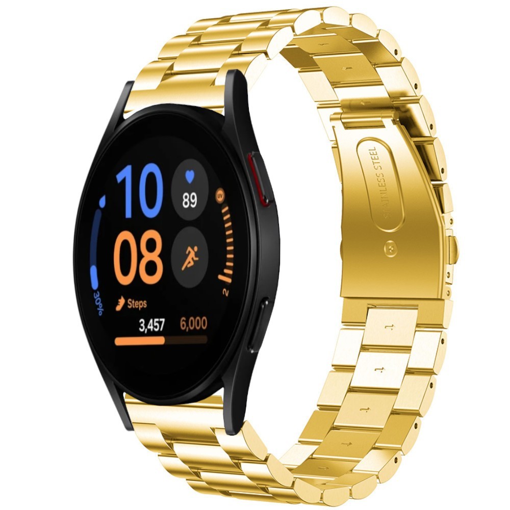 Estuyoya Correa metal acero Samsung Galaxy Watch FE oro