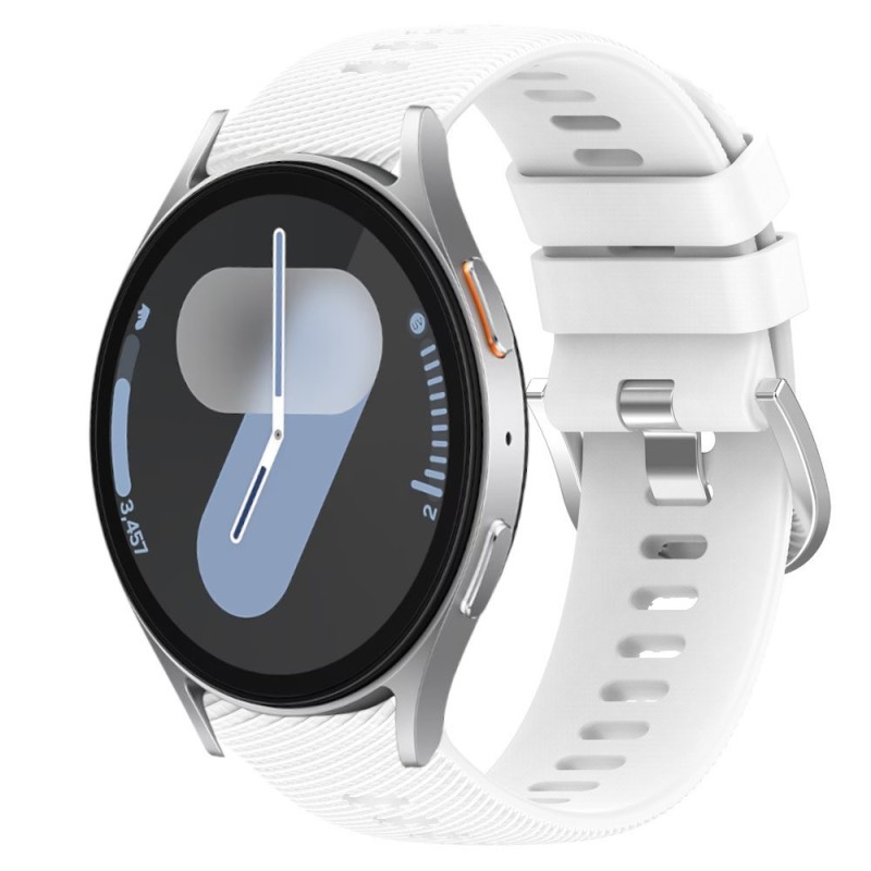 Estuyoya Correa silicona Hebilla Deportiva Samsung Galaxy Watch 7 - 44mm Blanco