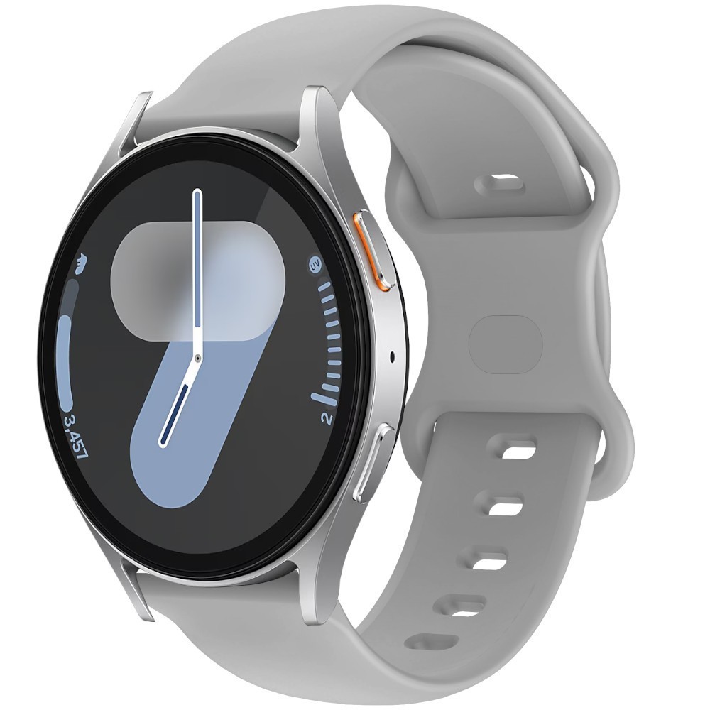 Estuyoya Correa silicona Doble Cierre Samsung Galaxy Watch 7 - 44mm Gris