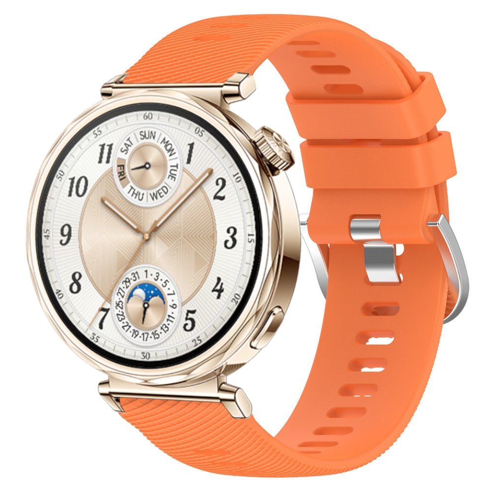 Estuyoya Correa silicona Hebilla Deportiva Huawei Watch GT 5 - 41mm Naranja