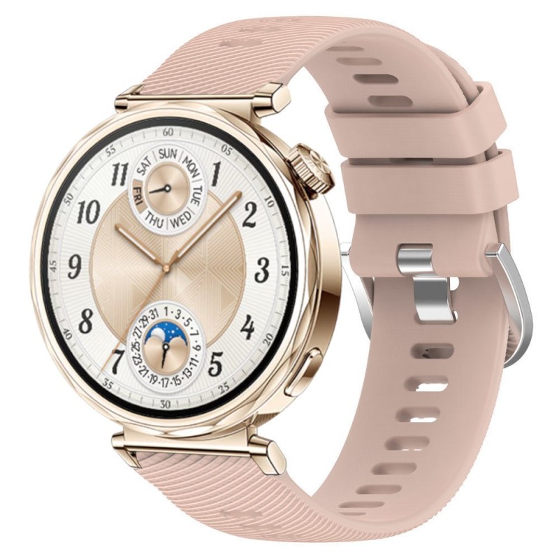 Estuyoya Correa silicona Hebilla Deportiva Huawei Watch GT 5 - 41mm Rosa