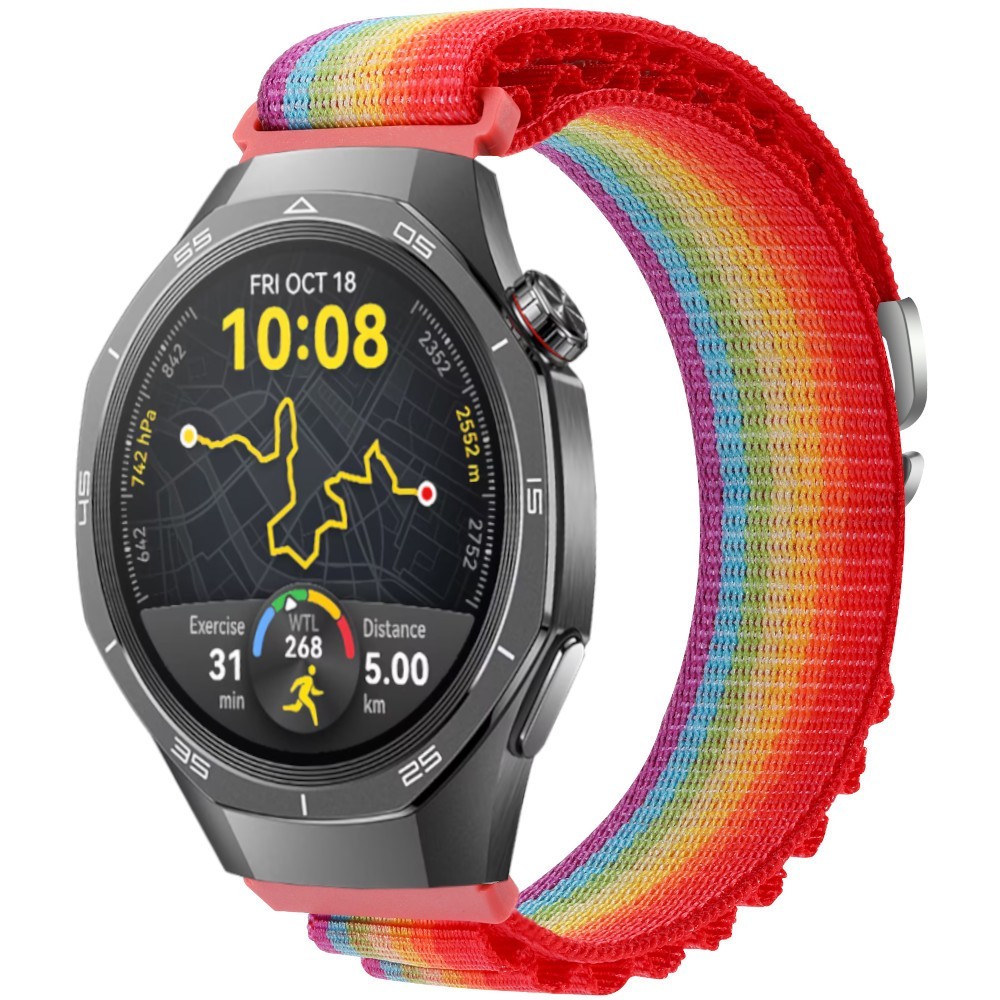 Estuyoya Correa loop nylon Huawei Watch GT 5 Pro - 46mm Rainbow