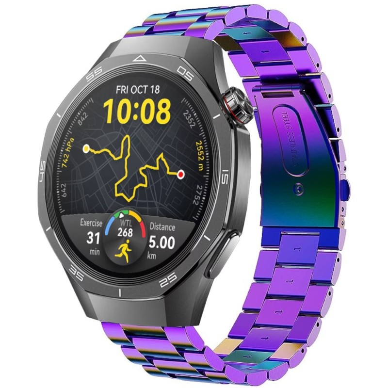 Estuyoya Correa metal acero Huawei Watch GT 5 Pro - 46mm multicolor