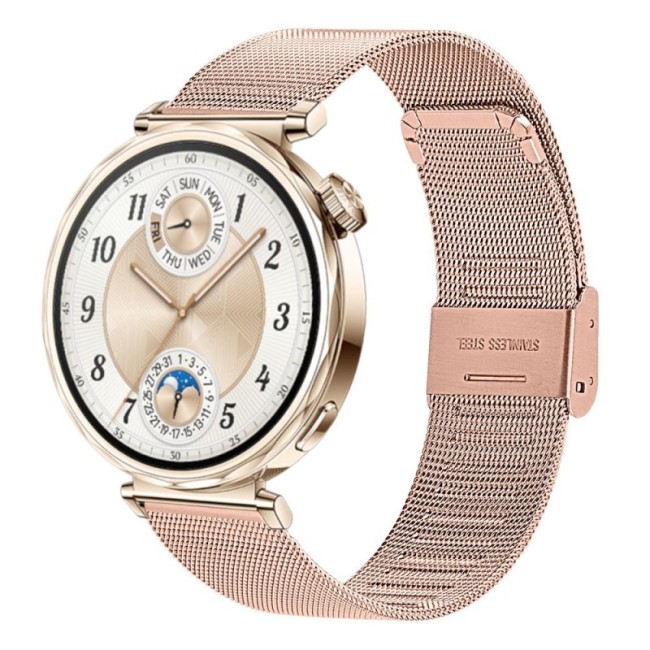 Estuyoya Correa Milanesa Huawei Watch GT 5 - 41mm oro rosa