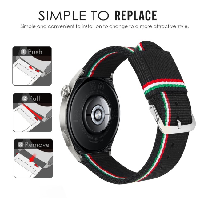 Estuyoya Correa nylon Huawei Watch Ultimate Italia line