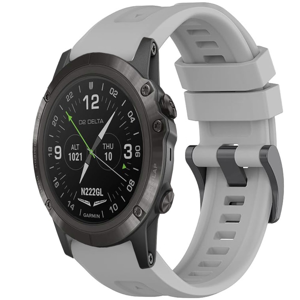 Estuyoya Correa silicona Básica Sport Garmin D2 Delta PX Gris