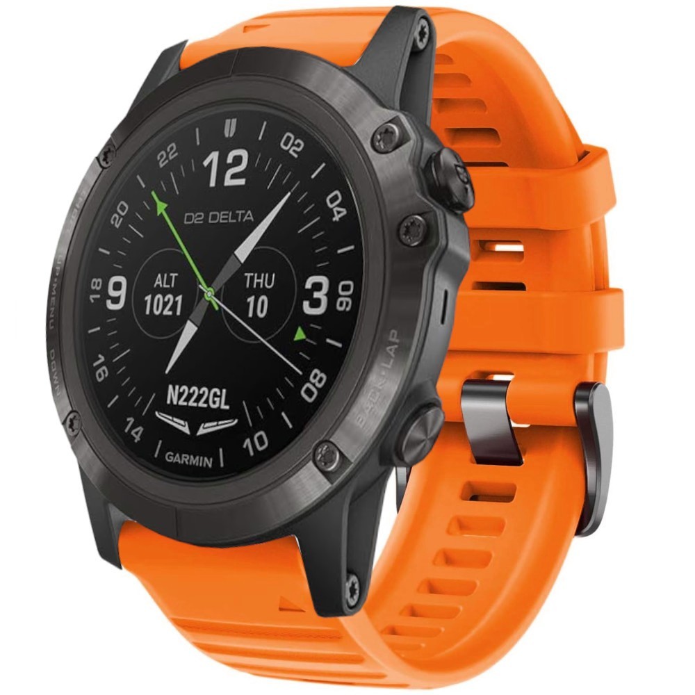 Estuyoya Correa Deportiva silicona Full Color Garmin D2 Delta PX Naranja