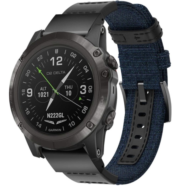 Estuyoya Correa nylon balistico Garmin D2 Delta PX azul