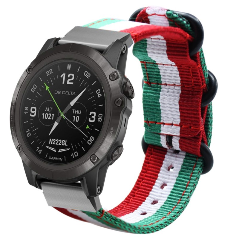 Estuyoya Correa nylon Garmin D2 Delta PX Italia