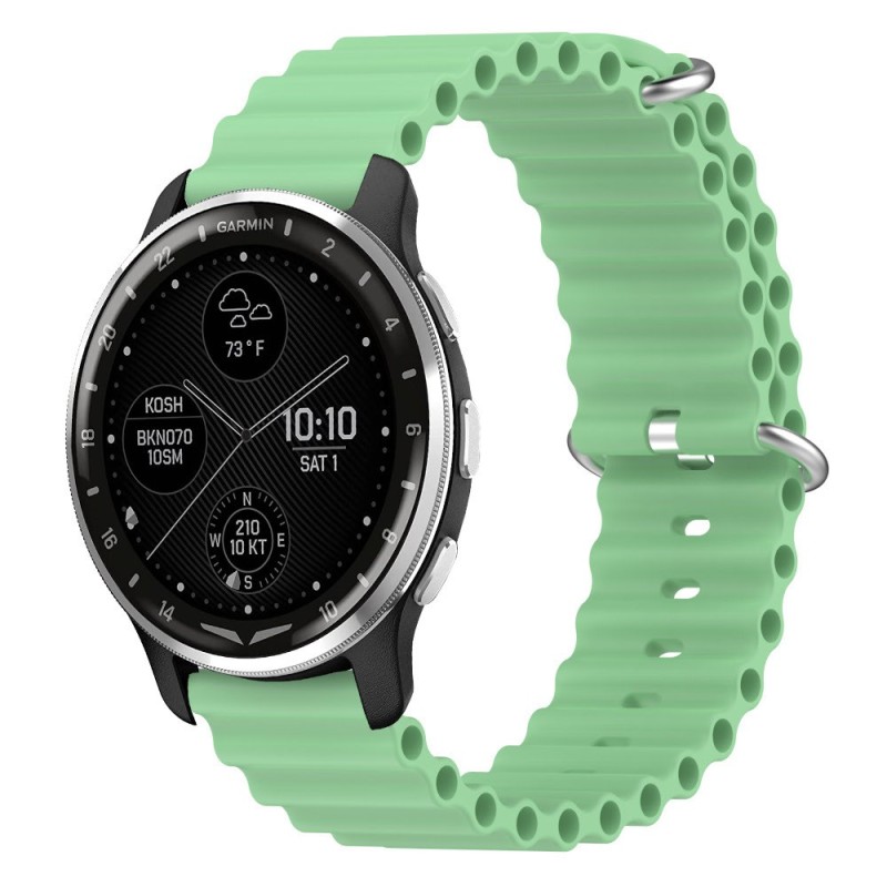 Estuyoya Correa silicona Ocean Garmin D2 Air X10 verde claro