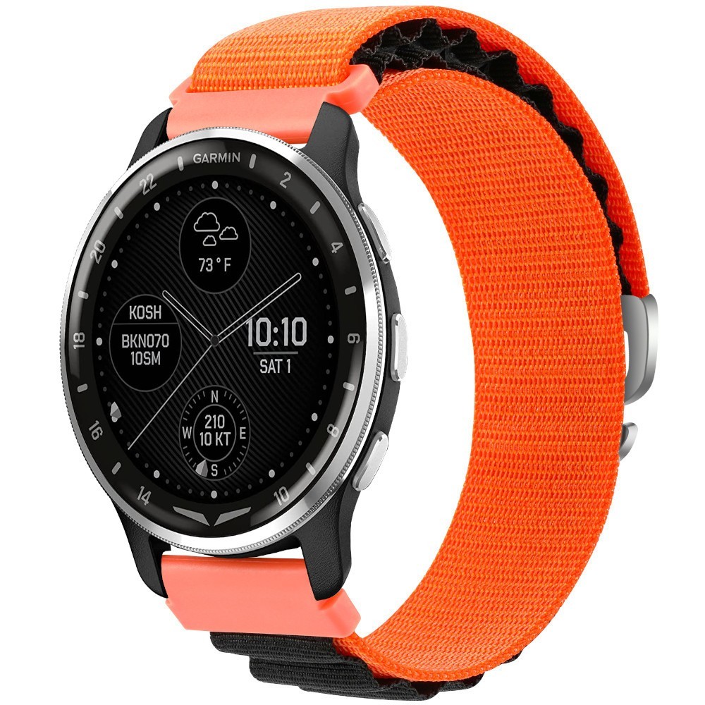 Estuyoya Correa loop nylon Garmin D2 Air X10 Naranja,Negro