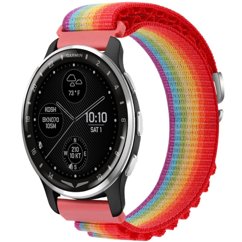 Estuyoya Correa loop nylon Garmin D2 Air X10 Rainbow