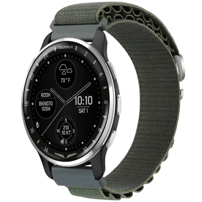 Estuyoya Correa loop nylon Garmin D2 Air X10 Verde Militar