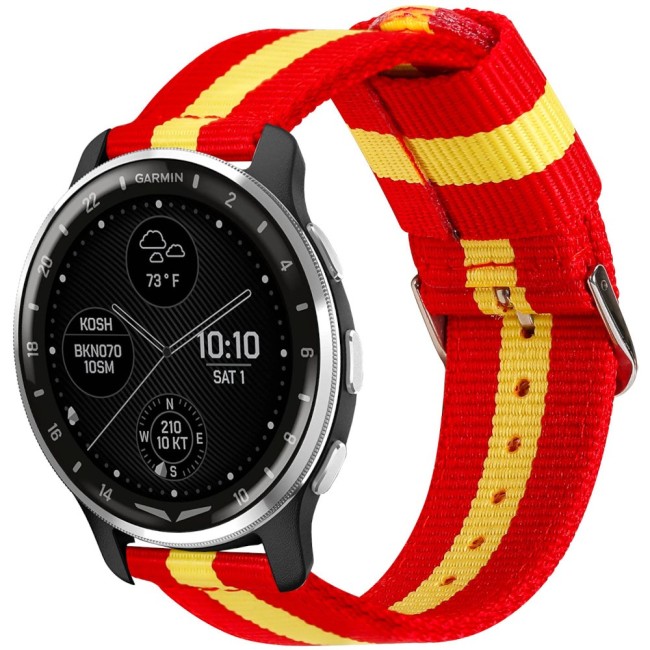 Estuyoya Correa nylon Garmin D2 Air X10 España rojigualda