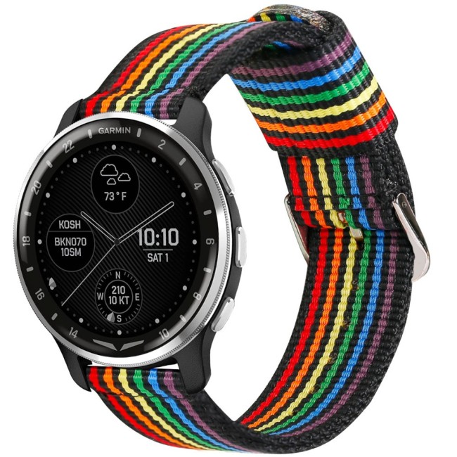 Estuyoya Correa nylon Garmin D2 Air X10 lgtbi black