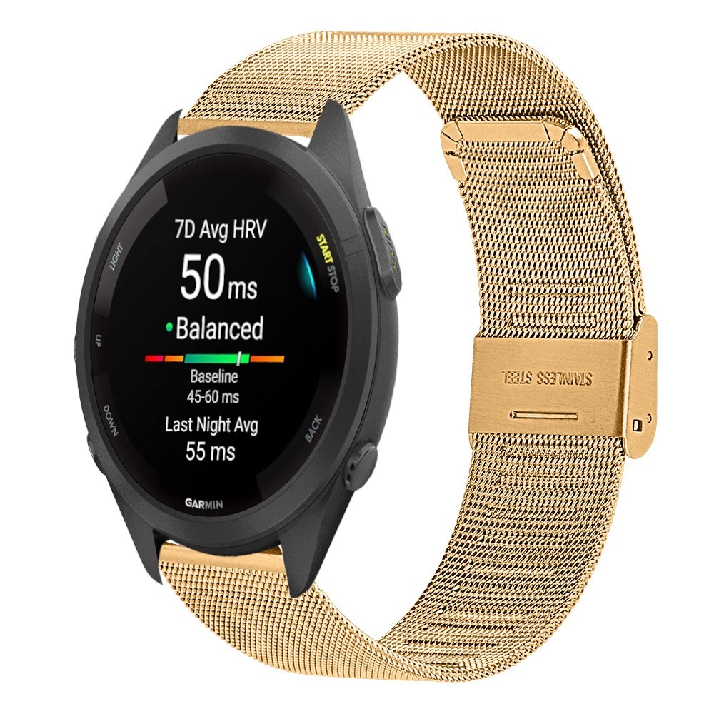 Estuyoya Correa Milanesa Garmin Forerunner 265S oro