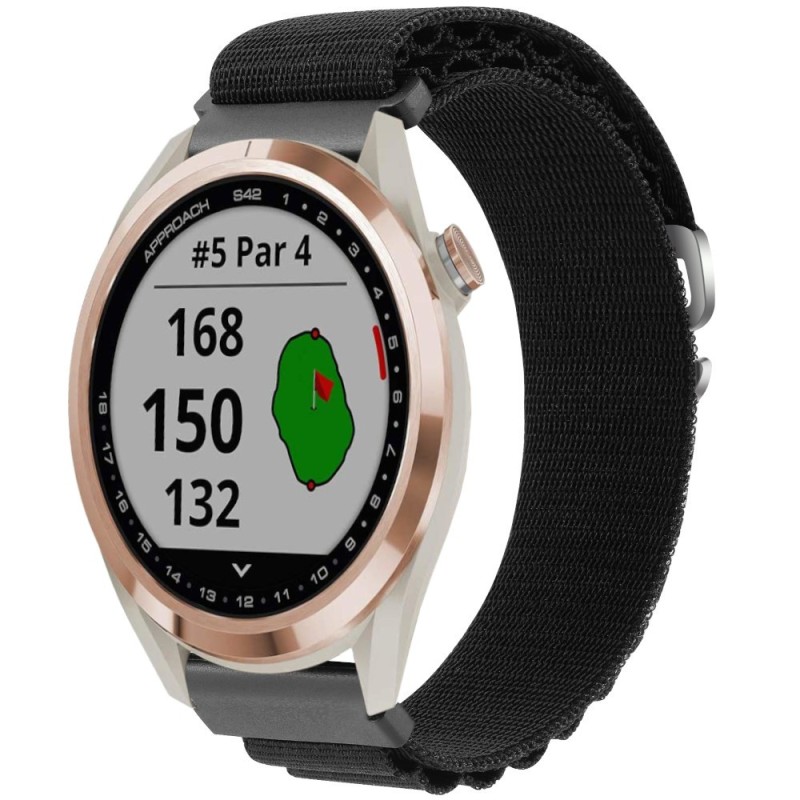 Estuyoya Correa loop nylon Garmin Approach S42 Negro