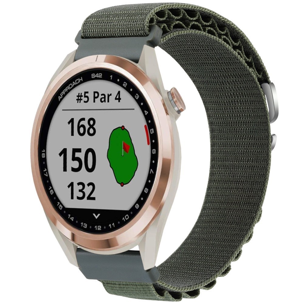 Estuyoya Correa loop nylon Garmin Approach S42 Verde Militar