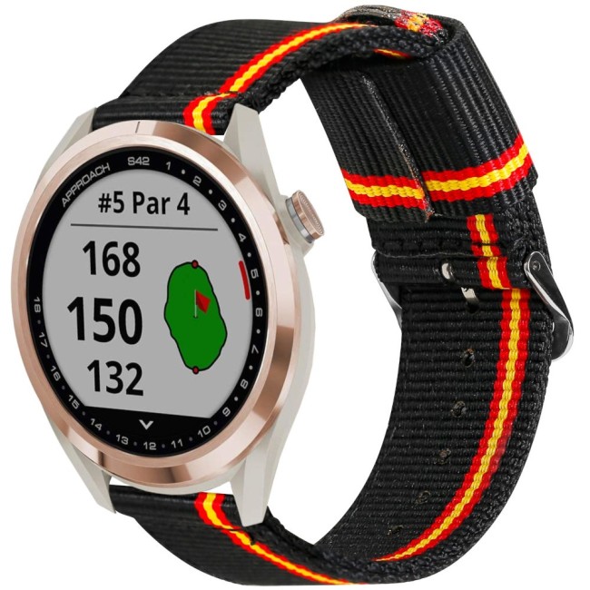 Estuyoya Correa nylon Garmin Approach S42 España lineblack