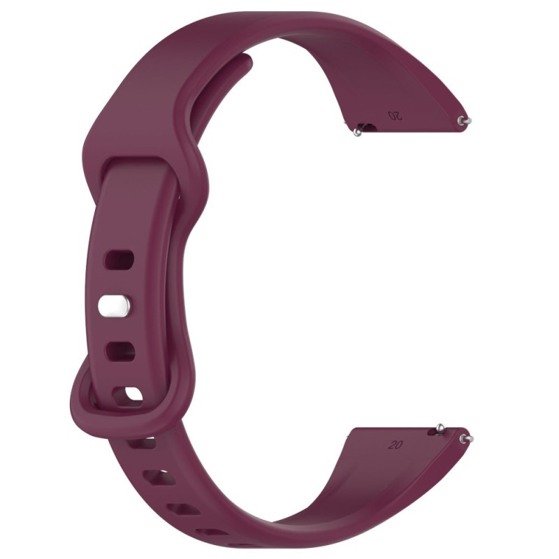 Estuyoya Correa silicona Fina Garmin Vivoactive 5 Rojo Vino