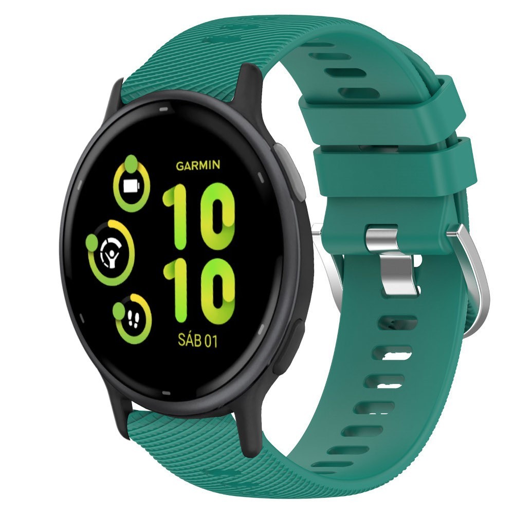 Estuyoya Correa silicona Hebilla Deportiva Garmin Vivoactive 5 Verde