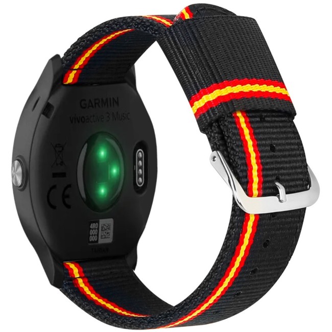 Estuyoya Correa nylon Garmin Vivoactive 5 España lineblack