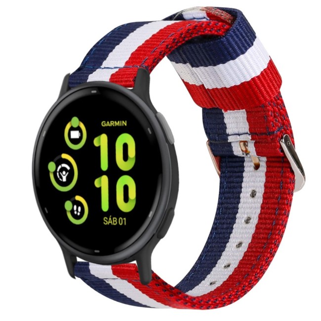 Estuyoya Correa nylon Garmin Vivoactive 5 Francia