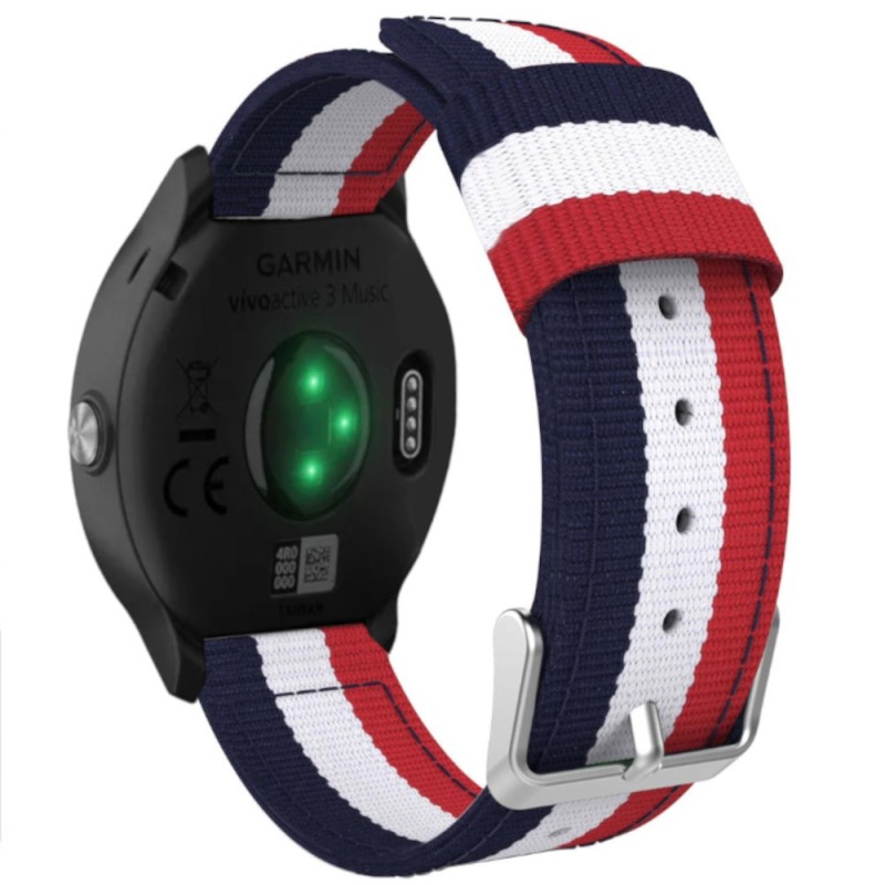 Estuyoya Correa nylon Garmin Vivoactive 5 Francia