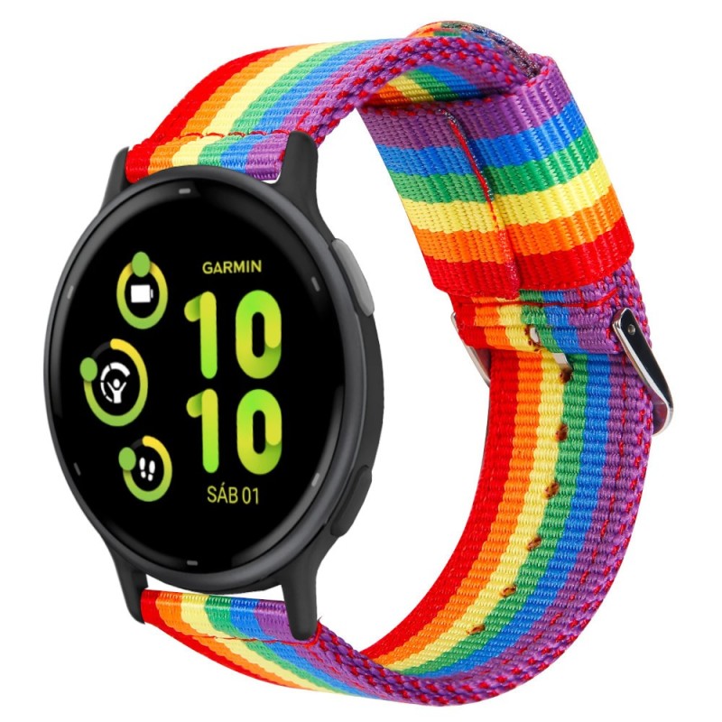 Estuyoya Correa nylon Garmin Vivoactive 5 lgtbi