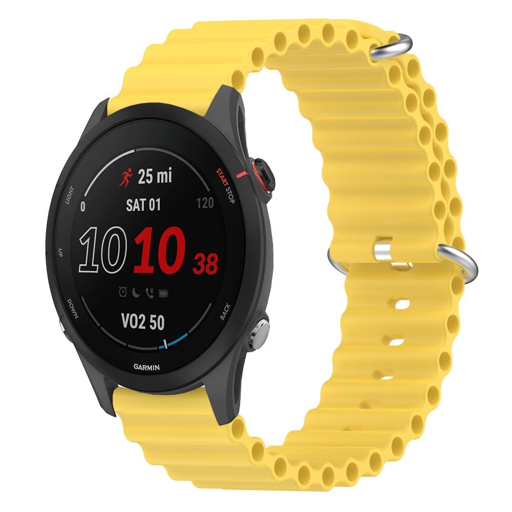 Estuyoya Correa silicona Ocean Garmin Forerunner 255 amarillo