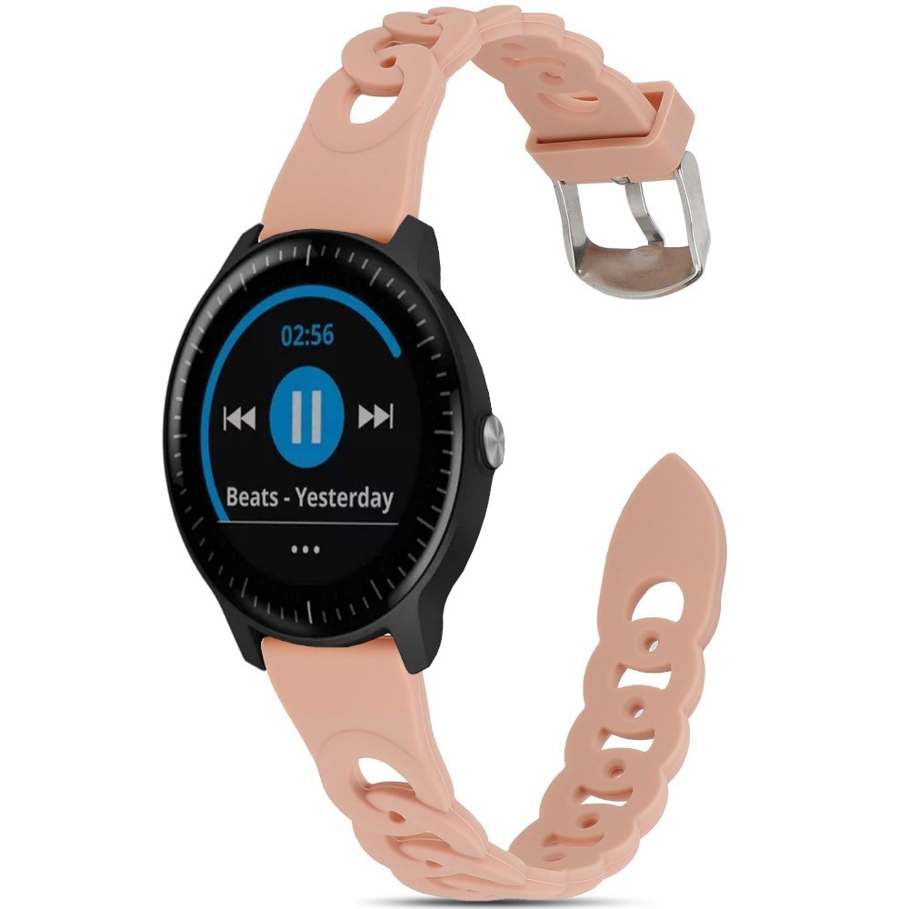 Estuyoya Correa silicona Diseño Cadena Garmin Vivoactive 3 Rosa