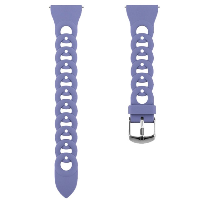 Estuyoya Correa silicona Diseño Cadena Garmin Vivoactive 3 Violeta