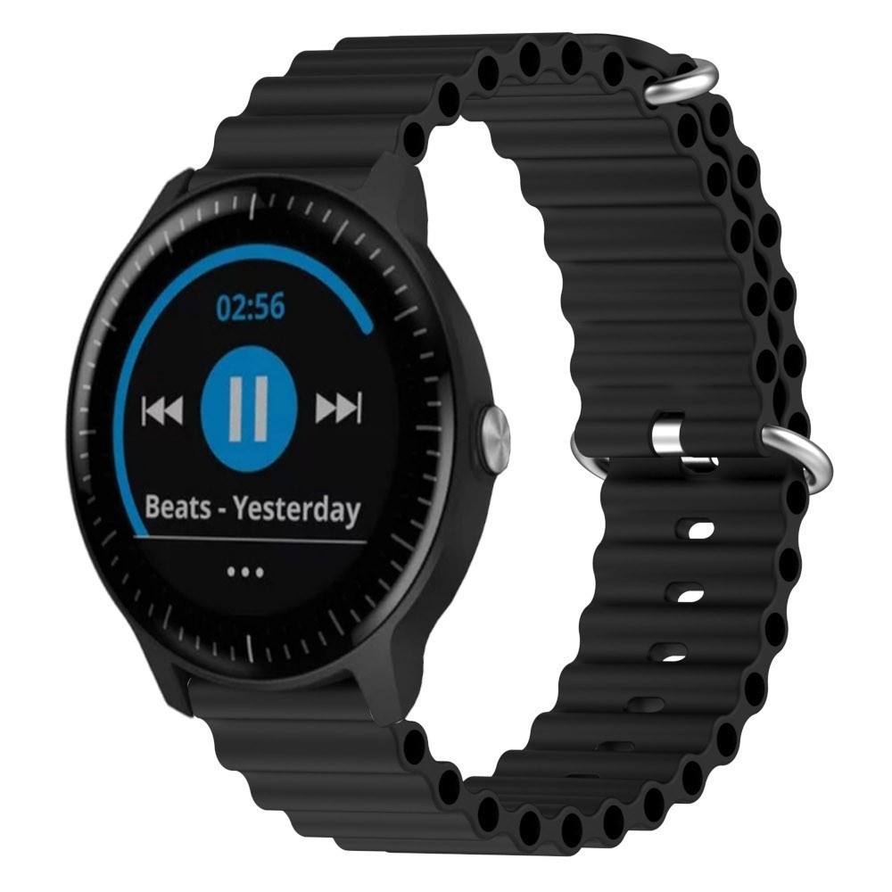 Estuyoya Correa silicona Ocean Garmin Vivoactive 3 negro