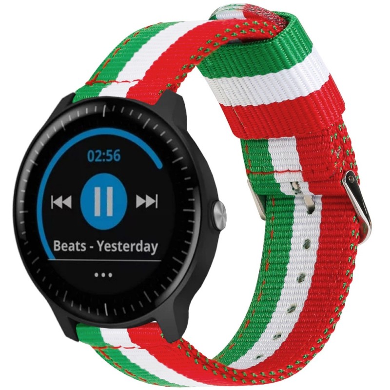 Estuyoya Correa nylon Garmin Vivoactive 3 Italia