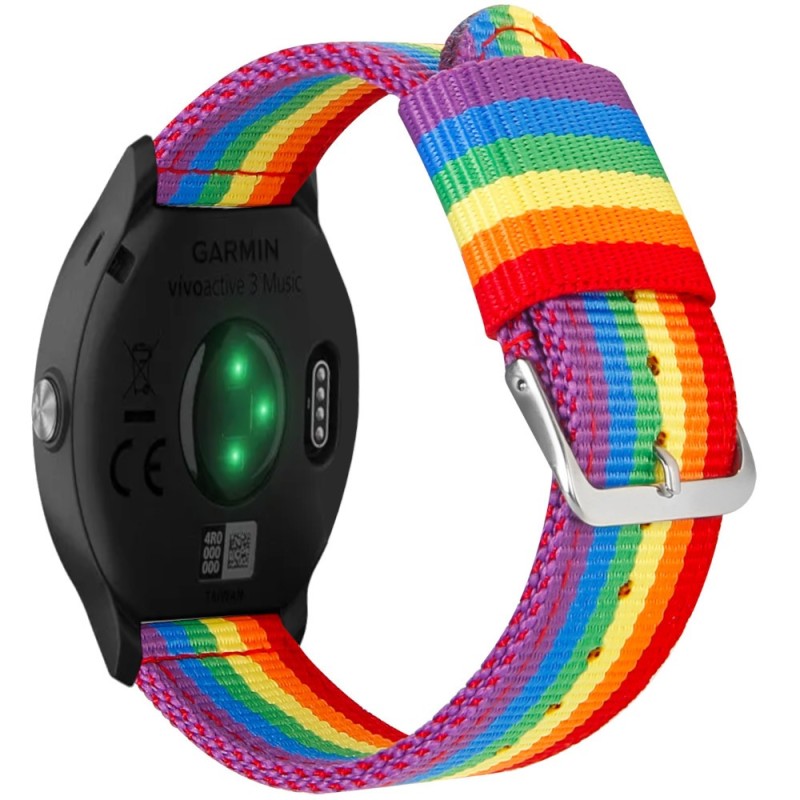 Estuyoya Correa nylon Garmin Vivoactive 3 lgtbi