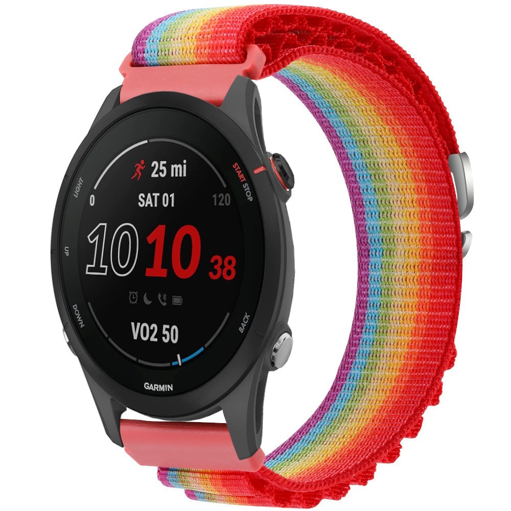 Estuyoya Correa loop nylon Garmin Forerunner 255 Rainbow