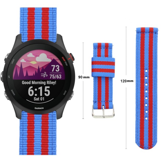 Estuyoya Correa nylon Garmin Forerunner 255 Barcelona