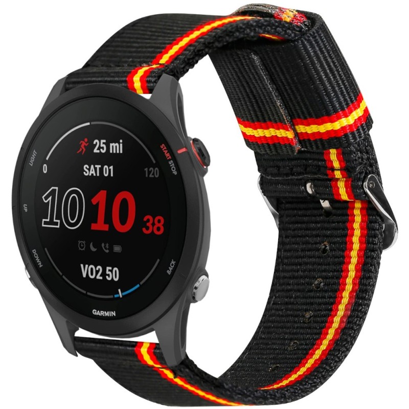 Estuyoya Correa nylon Garmin Forerunner 255 España lineblack