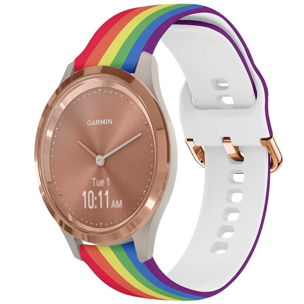 Estuyoya Correa silicona Rainbow Garmin Vivomove 3S